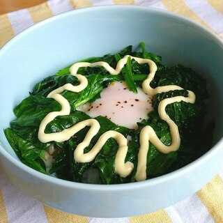 パパッとごはん！ ポパイエッグ丼